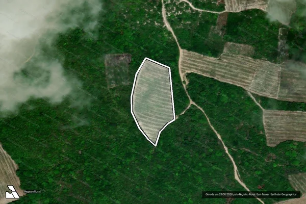 Imagem de satélite — Embargo Ambiental - Baía Da Traição/PB