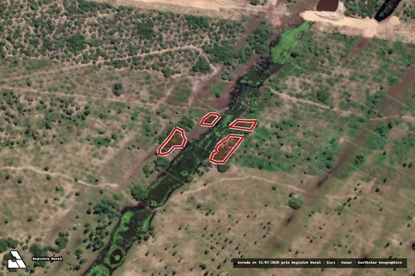 Imagem de satélite de Infração da Flora em Barra dos Coqueiros - SE