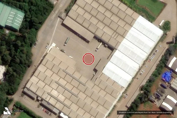 Imagem de satélite de Infração Ambiental em Piraquara - PR