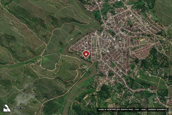 Imagem de satélite — Embargo IBAMA — Infração Ambiental — Gameleira/PE