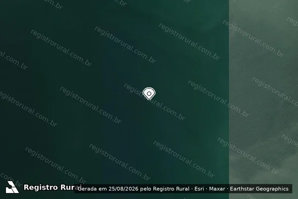 Imagem de satélite de Infração de pesca(Não Classificada-Móvel) em Brasília - DF (marcador da localização)