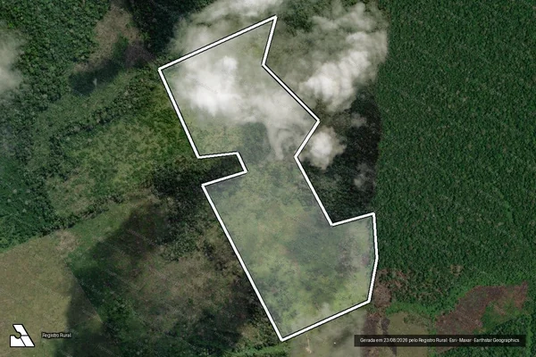 Imagem de satélite de Infração Ambiental em Lábrea - AM