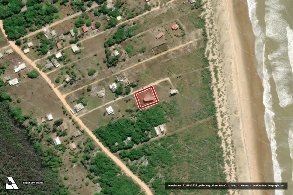Imagem de satélite de Infração da Flora em São Mateus - ES