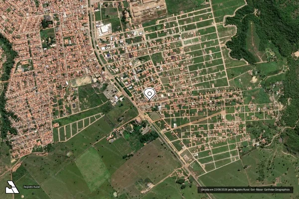 Imagem de satélite — Embargo IBAMA — Infração de Licenciamento(Não Classificada-Móvel) - Itinga do Maranhão/MA
