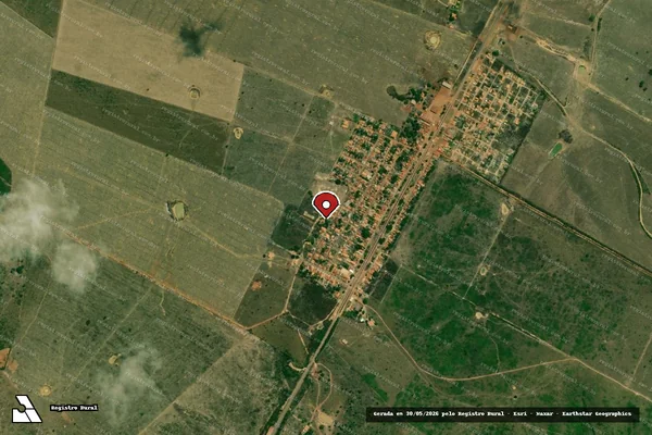 Imagem de satélite — Embargo IBAMA — Infração de Administração Ambiental(Não Classificada-Móvel) - Açailândia/MA