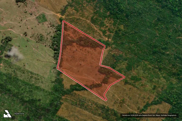 Imagem de satélite de Infração da Flora em Aripuanã - MT