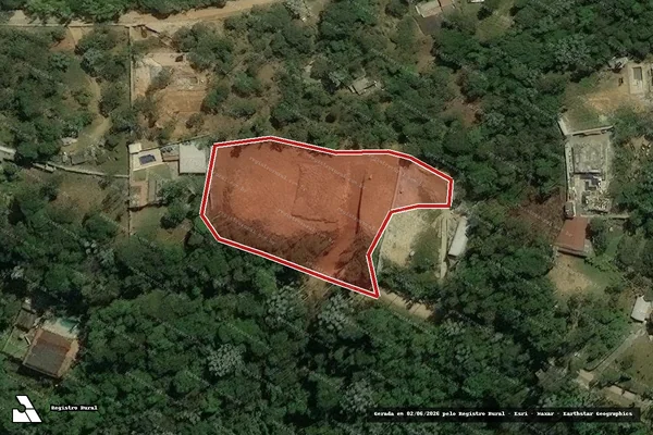 Imagem de satélite — Embargo IBAMA — Infração de Unidades de Conservação(Não Classificada-Móvel) — Guarulhos/SP