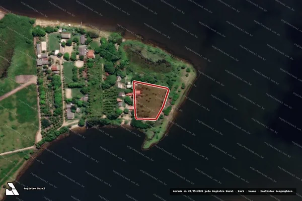 Imagem de satélite de Infração Ambiental em Aracruz - ES