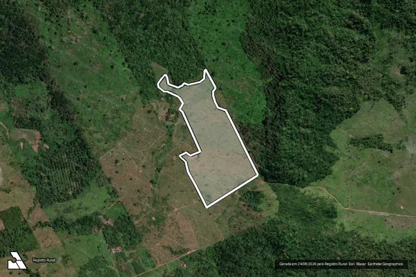Imagem de satélite de Desmatamento em São Félix do Xingu - PA