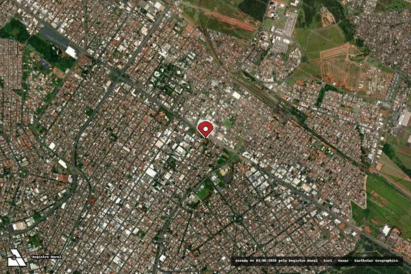 Imagem de satélite — Embargo IBAMA — Infração da Fauna — Betim/MG