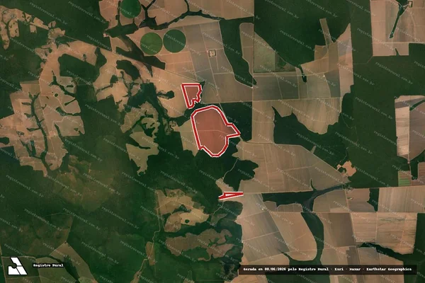 Imagem de satélite de Infração de Licenciamento(Não Classificada-Móvel) em Porto dos Gaúchos - MT