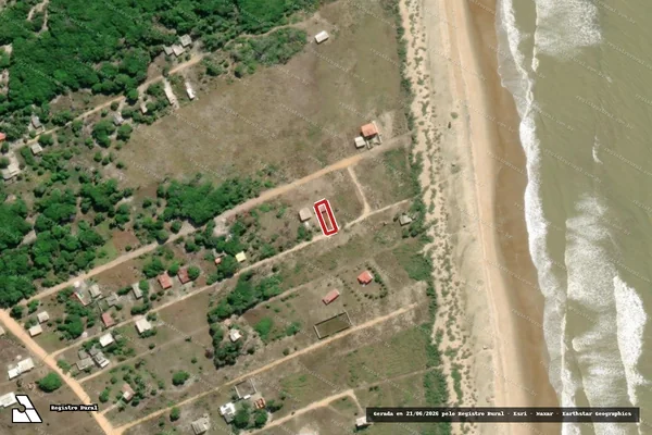Imagem de satélite de Infração da Flora em São Mateus - ES