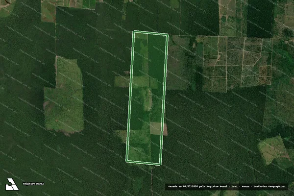 Imagem de satélite — FAZENDA SÃO FRANCISCO 3 - Canutama/AM