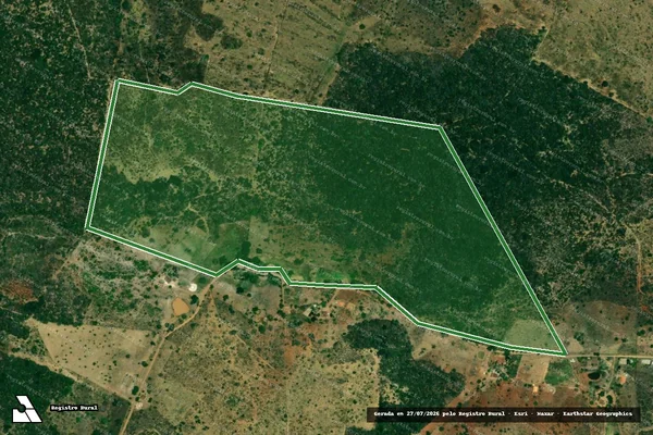 Imagem de satélite — FAZENDA MAMONEIRA - Caém/BA