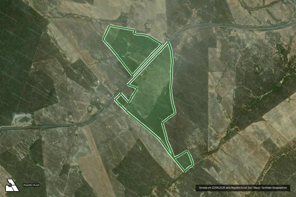 Imagem de satélite — FAZENDA LAGOA DE DENTRO - Coronel João Sá/BA