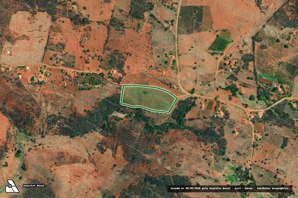 Imagem de satélite — FAZENDA OLHO DA PEDRA - Guanambi/BA
