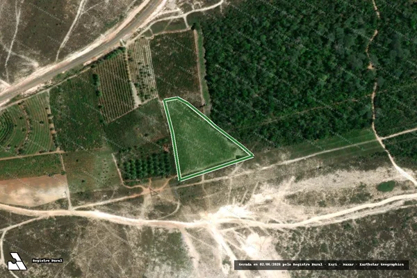 Imagem de satélite — Fazenda Bela Vista - Ibicoara/BA