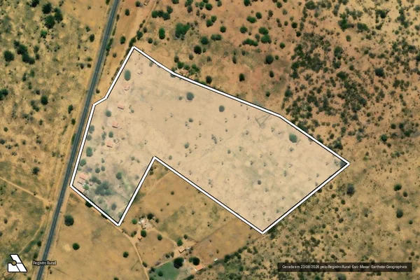 Imagem de satélite — FAZENDA BARRO VERMELHO - Planaltino/BA