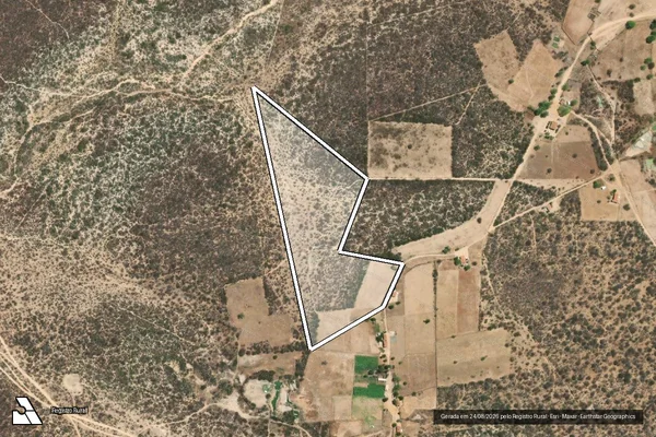 Imagem de satélite — SITIO SALINAS GRANDE - Remanso/BA