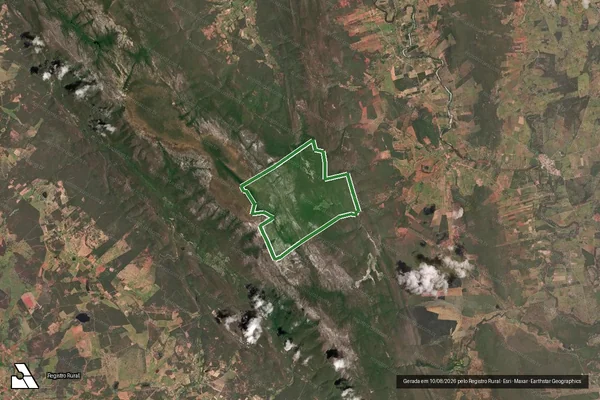Imagem de satélite — FAZENDA BOM SUCESSO - Rio de Contas/BA