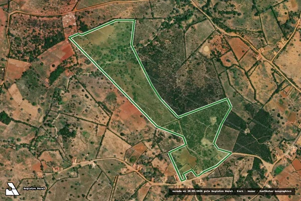 Imagem de satélite — FAZENDA BATE PÉ VELHO — Vitória da Conquista/BA