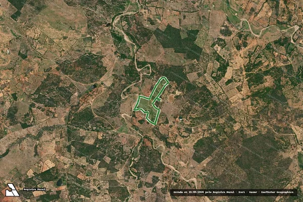 Imagem de satélite — FAZENDA POÇO DO ABILIO — Vitória da Conquista/BA