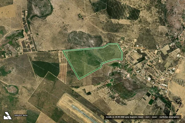 Imagem de satélite — Fazenda Esperança I (Matrículas: 48.646 / 48.647) — Vitória da Conquista/BA