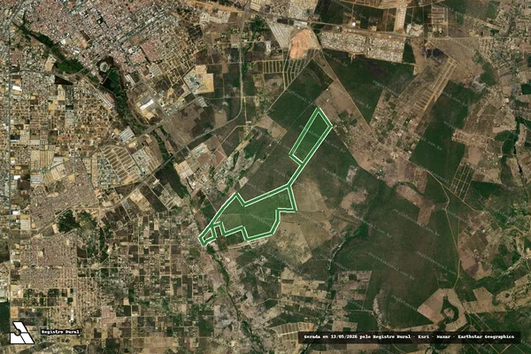 Imagem de satélite — Fazenda Agropastoril Davitha — Vitória da Conquista/BA