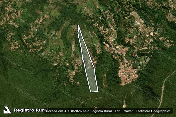 Imagem de satélite — SÍTIO CALDAS - Barbalha/CE
