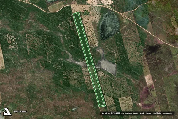 Imagem de satélite — FAZENDA MARRECAS - Itapiúna/CE