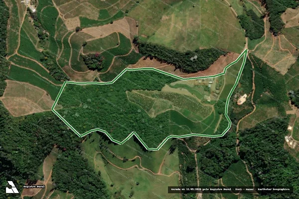 Imagem de satélite — SÍTIO TINGUÁ - Conceição do Castelo/ES