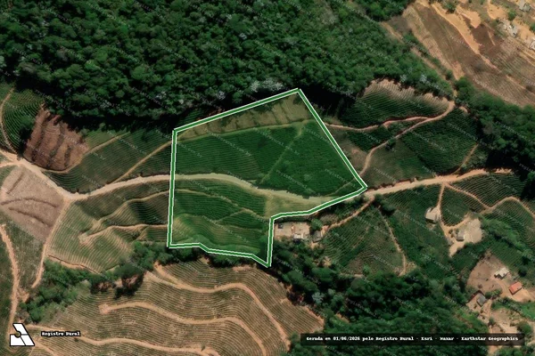 Imagem de satélite — Sitio Pontes - Irupi/ES