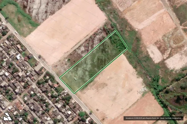 Imagem de satélite — Imóvel Rural de 2 ha - Vila Velha/ES