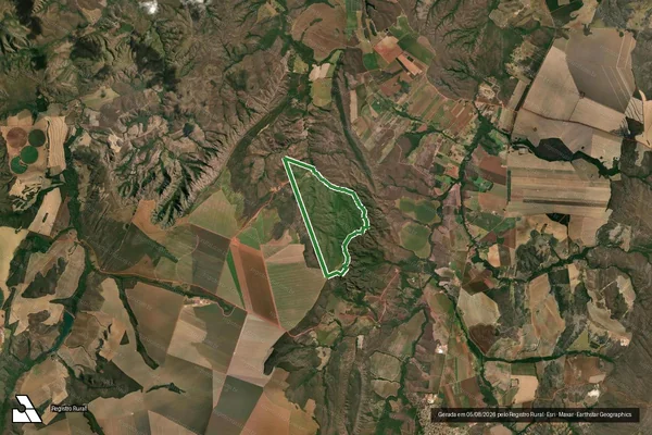 Imagem de satélite — Fazenda Cultura - São João d'Aliança/GO