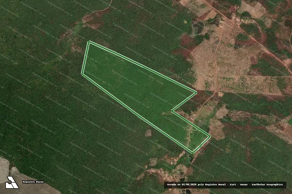 Imagem de satélite — Sitio Paissandu - Duque Bacelar/MA