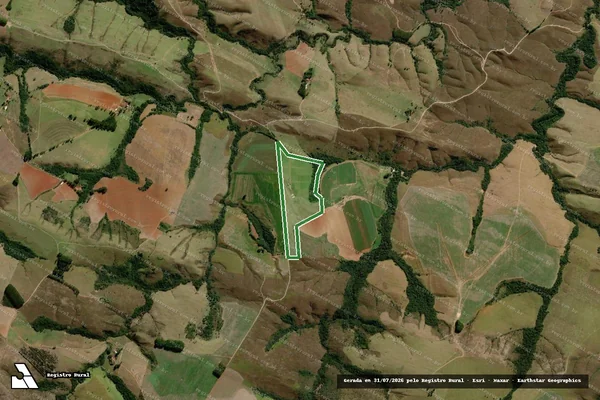 Imagem de satélite — CHACARA TEIXEIRA - Ibiá/MG