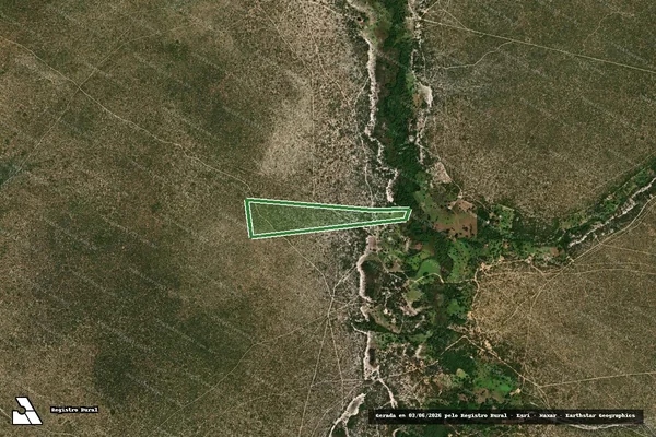 Imagem de satélite de Imóvel Rural de 25.25 ha em Januaria - MG