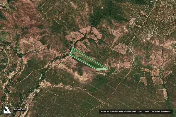 Imagem de satélite — Fazenda Angicos — Januária/MG