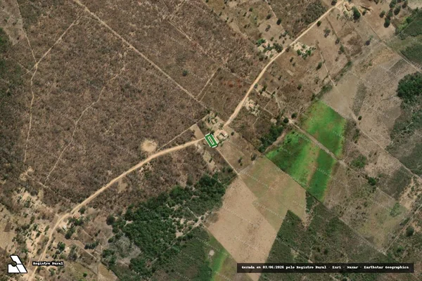 Imagem de satélite — Fazenda Remansinho — Januária/MG