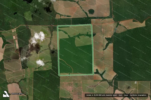 Imagem de satélite — FAZENDA ELDORADO - Itaúba/MT