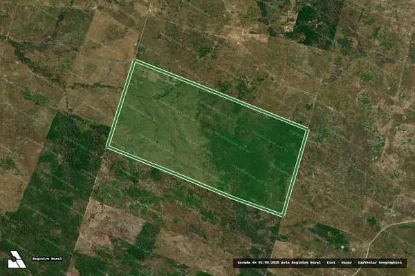 Imagem de satélite — Imóvel Rural de 318,59 ha - Água Azul do Norte/PA
