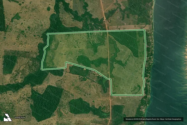 Imagem de satélite — Imóvel Rural de 427,49 ha - Tucuruí/PA