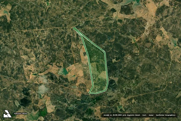 Imagem de satélite — SITIO VARSOVIA - Belém do Brejo do Cruz/PB