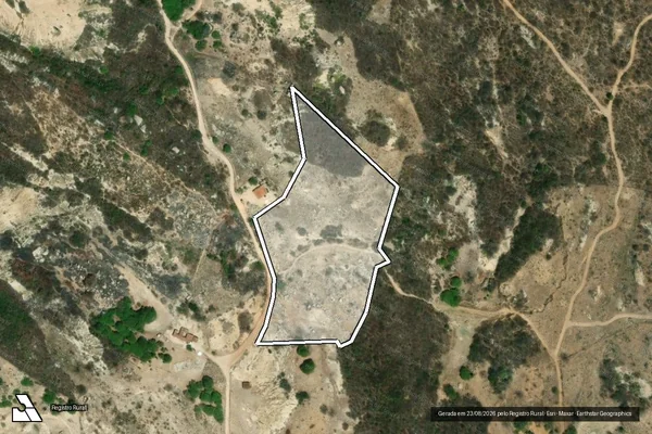 Imagem de satélite — Imóvel Rural de 2,55 ha - Imaculada/PB