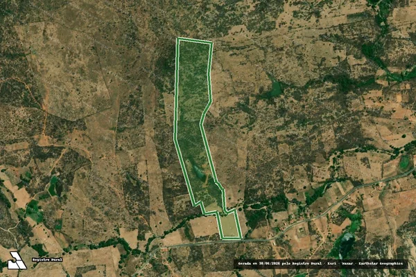Imagem de satélite — SÍTIO VOLTA - Mato Grosso/PB
