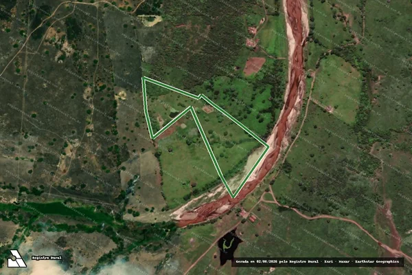 Imagem de satélite — CURRAIS NOVOS - Tacima/PB