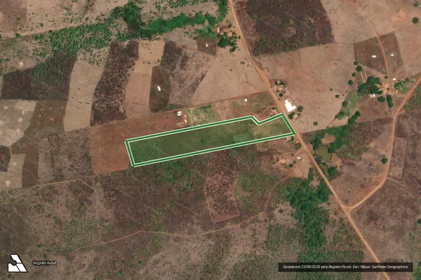 Imagem de satélite — "SERRA VERDE" - Piracuruca/PI