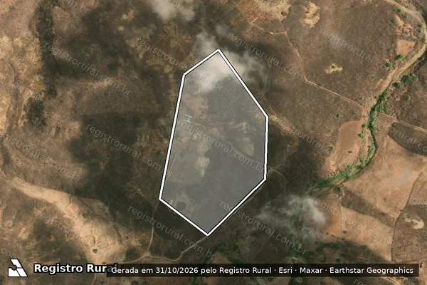 Imagem de satélite — BOA VISTA - São Luis do Piauí/PI