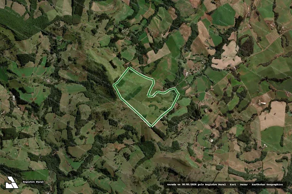 Imagem de satélite — Imóvel Rural de 55,88 ha - Mariópolis/PR