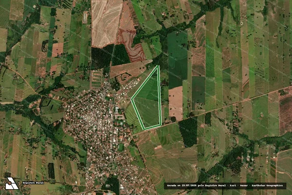 Imagem de satélite — LOTE D e M-2, DA GLEBA NONOHAY - Nova Olímpia/PR